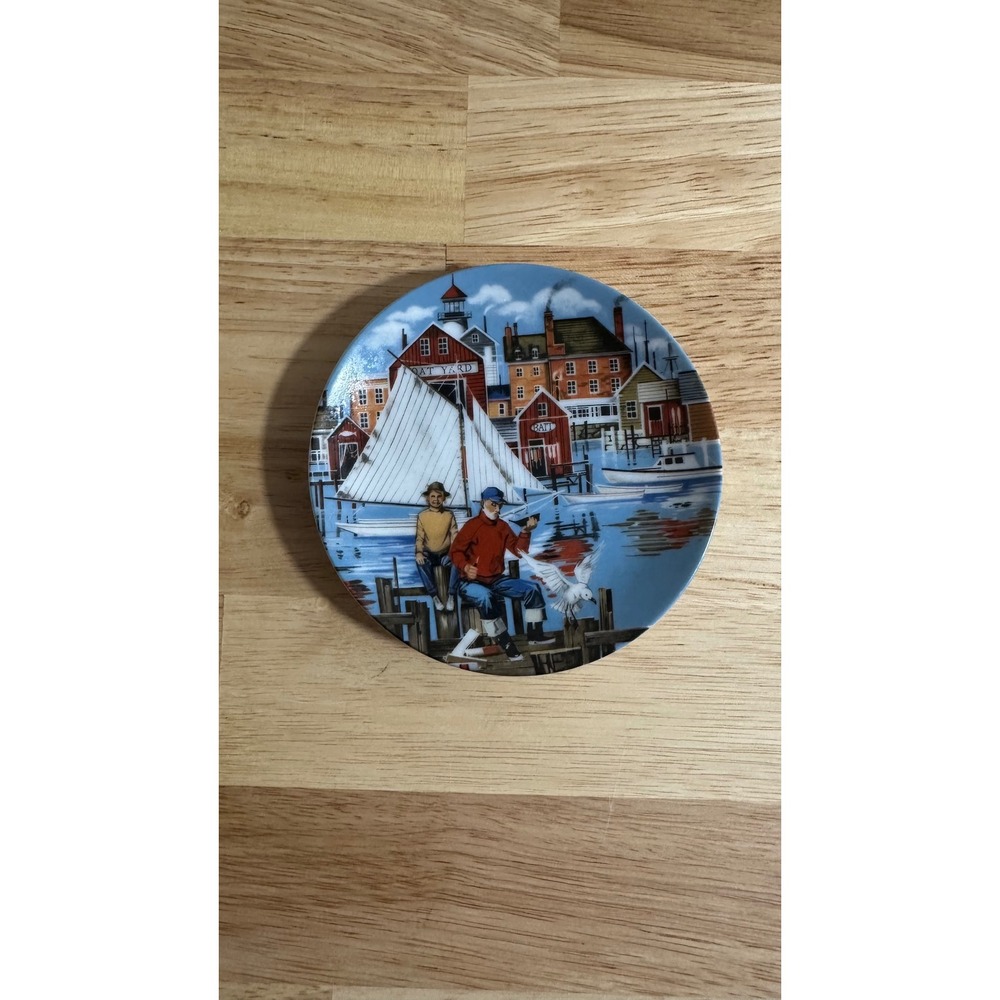 Vintage 1985 Avon American Portraits The East Plate Don W Sheffler 5 Inch Mini